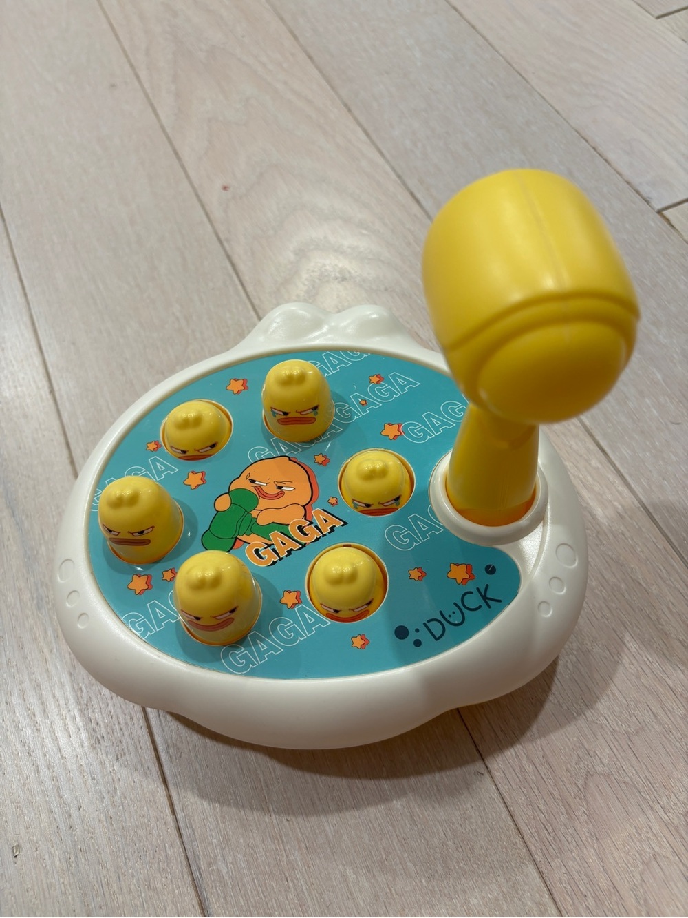 GAGA Pop-Up Whack Toy - Yellow
